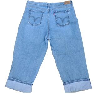 Levi's 515 capri Jeans shorts size 16 new